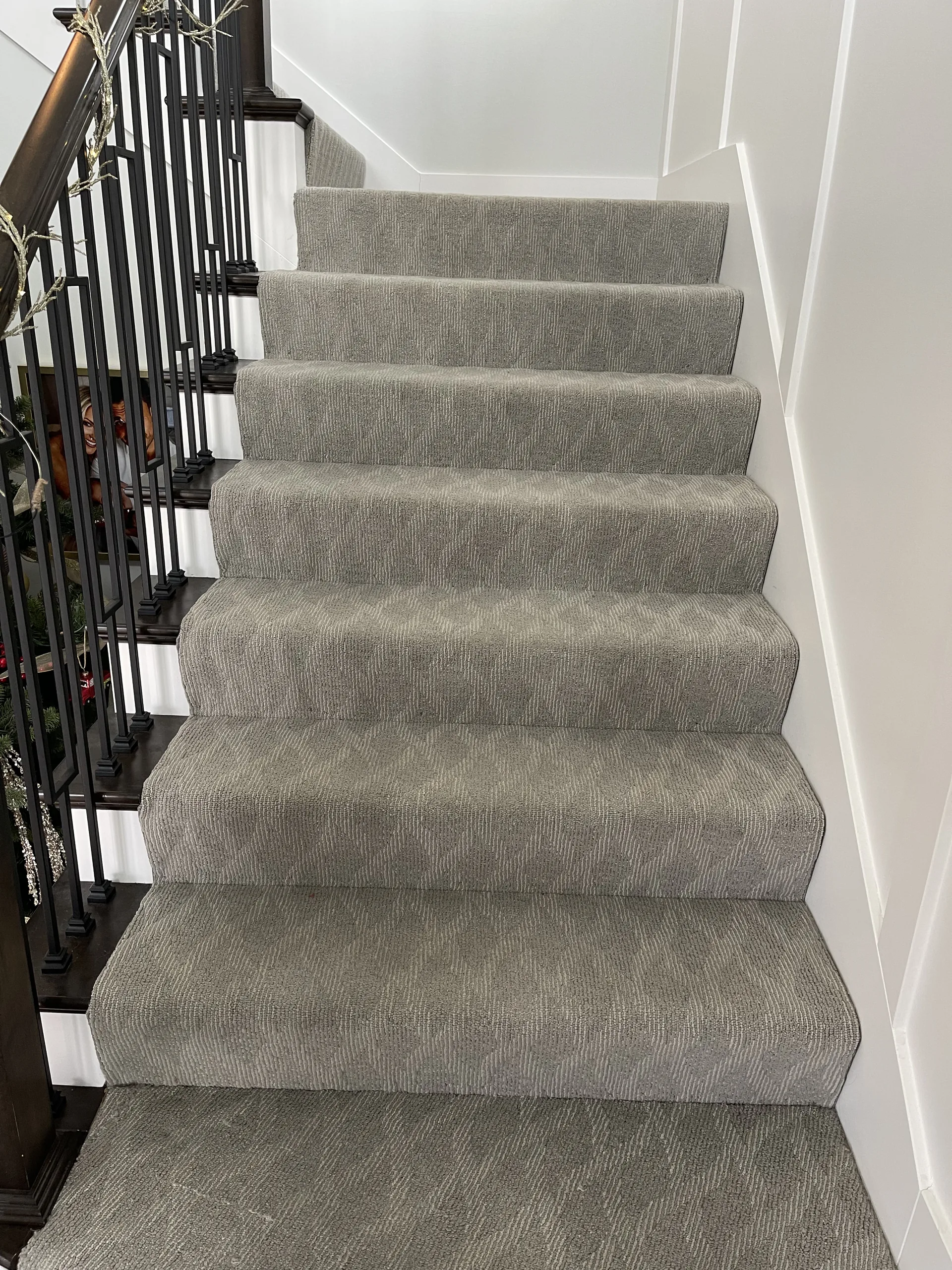 Carpet cleaning stairs