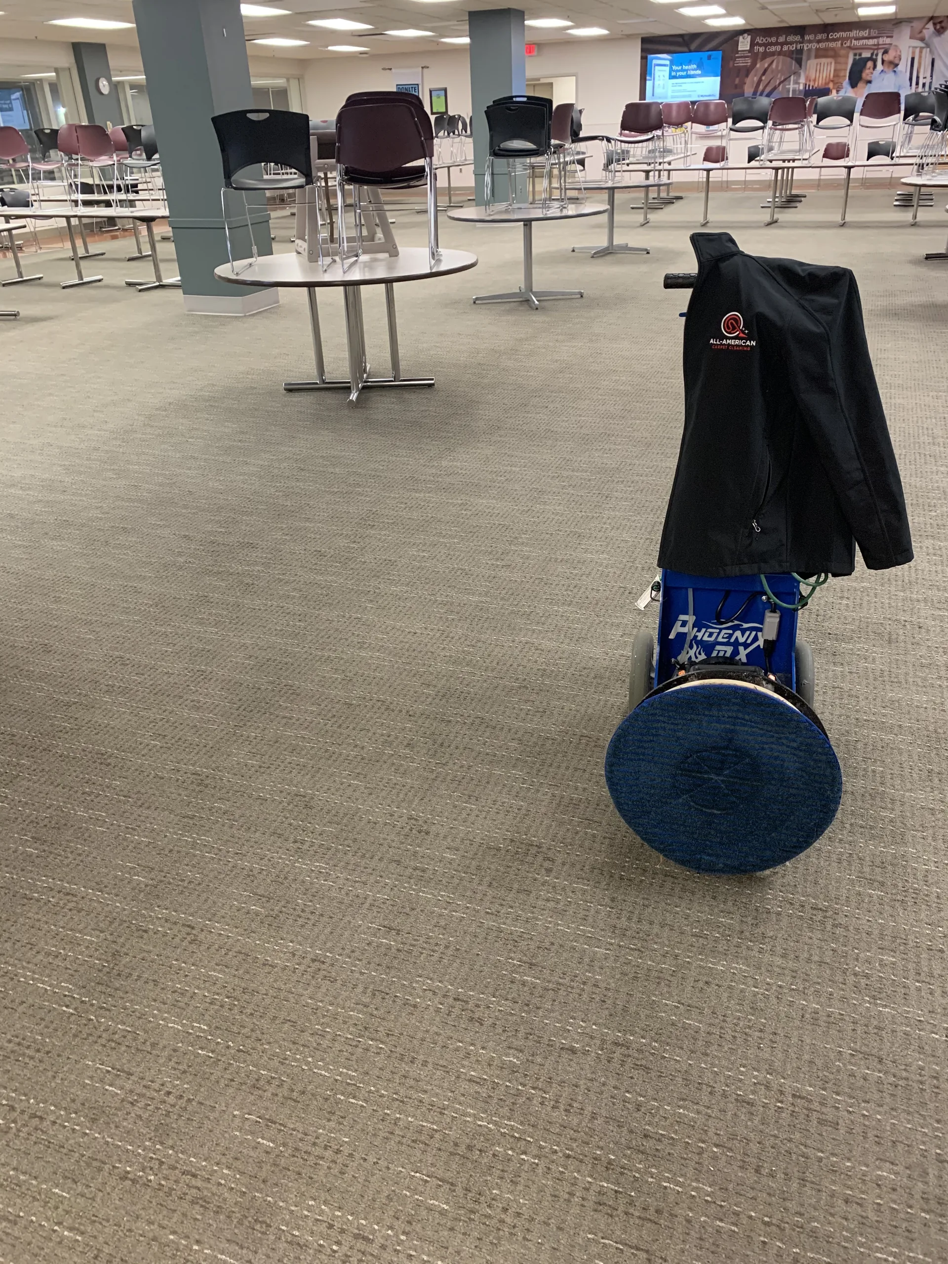 Commercial carpet cleaning