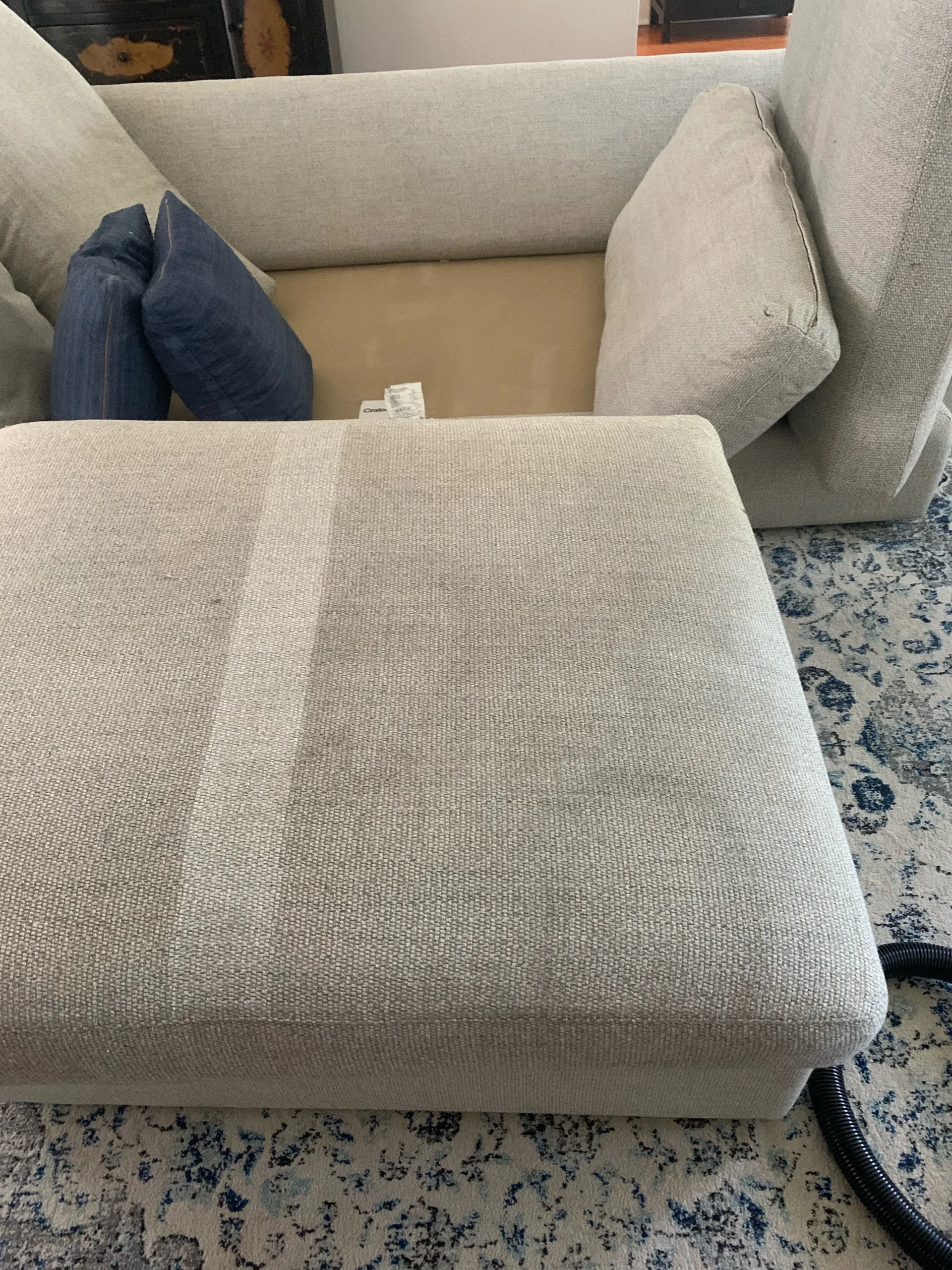 Upholstery cleaning